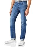 Lee Herren Daren Zip Fly Jeans, Dark Freeport, 34W / 32L