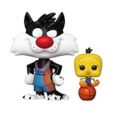 Funko 56228 POP and Buddy: Space Jam 2- Sylvester and Tweety