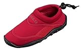 BECO Badeschuhe / Surfschuhe für Damen und Herren rot 43