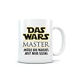 Uni - Das Wars - Master - Geschenk zum Abschluss Kaffeetasse Tee Tasse Becher 11 Oz. Weiß