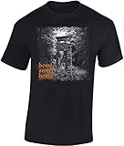 Jäger T-Shirt: Home Sweet Home - Geschenk für Jäger - Jägerbekleidung Jagdkleidung Herren - Geschenke für Männer - Jagd Tshirt - Hirsch Eber Grill BBQ Army Hunter Waidmannsheil (Schwarz S)