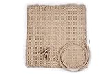 rattan-petrak Geflechtstuhl-Reparatur-Set/Wiener Geflecht 50x45cm inkl. Splintpeddig und Holzk