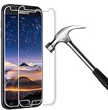 Bigmeda Panzerglas für Samsung Galaxy J5 2017, Panzerglasfolie für Samsung J5 2017 Folie 9H Anti-Fingerabdruck mit J5 2017 Hülle Schutzfolie Displayschutzfolie Display für Samsung J5 2017-2 Stück