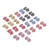 minifinker Pet Bowknot, Bowknot Gummiband, leichte Farben und Stile für kleine, mittelgroße und große Hunde. für die meisten langhaarigen H