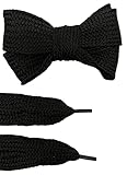 Tipstar Laces Fat Laces Unisex andere Stoffschnürsenkel, Schwarz - Schwarz  - Größe: Einheitsgröß