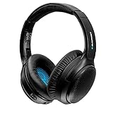BLAUPUNKT Active Noise Cancelling Bluetooth 5.0 Kopfhörer HPB 200 – Over Ear Kopfhörer faltbar mit USB-C Anschluss, 26 Std. Laufzeit & integriertem Mikrofon Freisprechen für Smartphone & PC