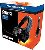 Tritton Kama Stereo Headset, schwarz - [PlayStation 4, PS VIta]