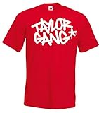 Youth Designz Herren T-Shirt Modell Taylor Gang Stern - Rot L