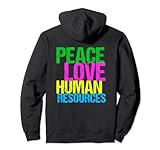 Netter Frieden Liebe Human Resources HR Pullover H