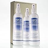 Nemkur Wasserstoffperoxid H2O2 3,5% Lösung - 250 ml auf Osmose Wasser mit praktischem Sprühaufsatz - optimal zum Desinfizieren und zur Mundhygiene - Pharmaqualität aus Deutschland (3 x 250 ml)