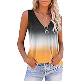 Damen Tank Top Crop Tops Ärmellos Bluse Bauchfrei Oberteile Basic Kurzarm Camisole Oberteile Tunika Top Hemdbluse Patchwork Tops Unterhemden Vests Tee Kurz Sexy Sommer T