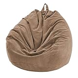 YWSZJ. NEU Sitzsack Stuhl Möbelbezug Weiche abnehmbare waschbare Schonbezug Jacke für die meisten Sitzsack Sofa Meubles (Color : C)