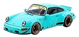 Tarmac T43-017-TIF Porsche 911 RWB 964 Tiffany hellblau Maßstab 1:43 M