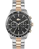 Lacoste Mens Chronograph Quartz Uhr mit Edelstahl Armband 2011112