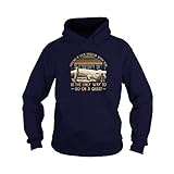 Uzubunki Vintage T-Shirt mit Aufschrift 'Having A Luck Dragon with You', Hoodie Navy, XX-Larg
