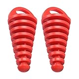 CLISPEED Schalldämpfer 2 STK Auspuff Waschstopfen Motorrad Auspuff Plug Auspuff Schalldämpfer Stopfen Auspuffendrohr Stopfen für Motorrad Dirt Bik