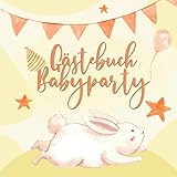 Gästebuch Babyparty: Erinnerungsbuch Babyparty für Jungen und Mädchen | Babyshower Gästebuch Babyparty Boy und Girl Bücher Zum Ausfü