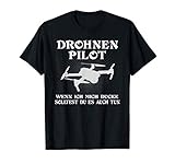 Drohne Drohnen-Pilot T-Shirt Quatrocopter RC Geschenk-Idee T-S