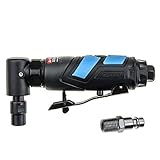 Pneumatischer Druckluft Winkelschleifer 1/4' 6,3bar Mini Schleifer für Werkstatt Geradeschleifer Schleifgerät Werkzeug