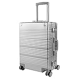 DOMINOX Koffer aus Aluminium, silberfarben, 20'', Q