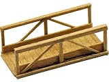 modellbahn-exklusiv Bachbrücke Verladebrücke kurz, Spur H0e, 1:87