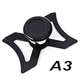 NowTH Magnetische Handyhalterung für Audi A3 / S3 / RS3, verbesserte Aluminiumlegierung, Lüftungsschlitze, Telefonständer, Schw