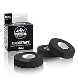 Vertical Fellows® Klettertape 3 Rollen 1,5cm breit mit PDF Tapeanleitung - ideales Fingertape und Sporttape für Klettern Bouldern Kraftsport Handball Kampfsp