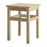 IKEA ODDVAR Holz Hocker stapelb