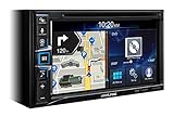 ALPINE INE-W611D Autoradio Multimedia-Farbe Schwarz, 2 DIN