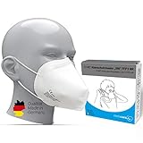 10x FFP3 Atemschutzmaske Zertifiziert Made IN Germany FFP3 Maske Staubschutzmaske Atemmaske Staubmaske 10 Stück verpackt in Aufbewahrungsbox und hygienischen PE-B