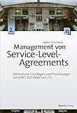 Management von Service-Level-Agreements: Methodische Grundlagen und Praxislösungen mit COBIT, ISO 20000 und ITIL