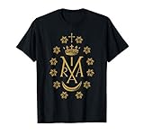 Jungfrau Maria Insignien Wundertätige Medaille Katholisch T-S