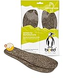 biped minimal sole Zubiri - 2 Paar Einlegesohlen für Barfußschuhe - Filzsohlen aus echtem Wollfilz - passen in Minimalschuhe für Erwachsene und Kinder(26)