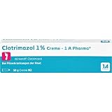 Clotrimazol 1% Creme - 1 A Pharma bei Pilzerkrankungen der Haut, 50 g C