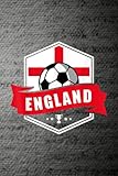 Scuba Diving Notebook - England Soccer Jersey 2021 English Flag Scarf Ball.p