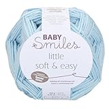 MEZ Schachenmayr Baby Smiles Little Soft & Easy babyblau 1056, 150g weiche Babywolle zum Stricken oder Häk