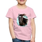 Spreadshirt Ostwind Aris Ankunft Ostwind Porträt Kinder Premium T-Shirt, 134-140, H