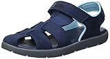 Timberland Nubble Leather Fisherman (Junior) Sandalen, Blau Navy Nubuck, 38 EU