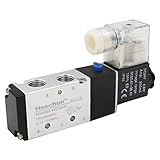 heschen Elektro-Pneumatische Magnetventil 4V210-08 24VDC 4.8W PT1/4 5 Way 2 Position CE