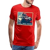 Spreadshirt World of Tanks Panzer Yes We Tank Männer Premium T-Shirt, 4XL, R