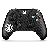 DeinDesign Skin kompatibel mit Microsoft Xbox One X Controller Folie Sticker 1. FSV Mainz 05 E.V. Carbon Log
