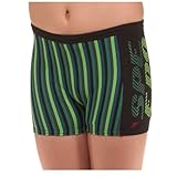 Speedo Jungen Badehose Badeshorts Aquashorts Watershorts grün-schwarz (164)