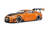 Solido 421188400 Nissan GTR R35, LB Works Type 2, 2020, Modellauto, Maßstab 1:18, orang