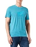 MUSTANG Herren Alex C Print T-Shirt, Hellblau 5303, 3XL