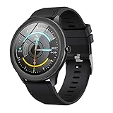 Generic Smartwatch, 1,28“ Vollständiger Touchscreen Fitness Tracker für Männer Frauen, IP68 wasserdichter Fitness-Tracker 10 Sportmodi 24H Herzfrequenz-Monitor Schlaf Track