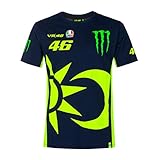 Valentino Rossi Herren VR46 Monster Dual T-Shirt, Blue, XX-Large 124cm/49in C