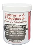 Assindia Einbrenn- und Pflegepaste für Dutch Oven, Guss- und Schmiedeeisen 250ml I Einbrennpaste auch für Grillrost, Grillplatte, Grillp