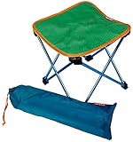 KJSAFD Campingstuhl,Klappbarer Campinghocker,Kleiner Outdoor Leichter Campingstuhl Faltbarer Sitz zum Angeln Wandern Bergsteigen,Grü