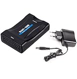 SCART auf HDMI Konverter, Ticent & Co Scart zu HDMI Konverter Adapter 1080P HD Video Wandler für HDTV STB Xbox PS3 Sky DVD Blu-ray