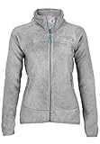 Geographical Norway Damen Fleecejacke Upaline Light Grey XL